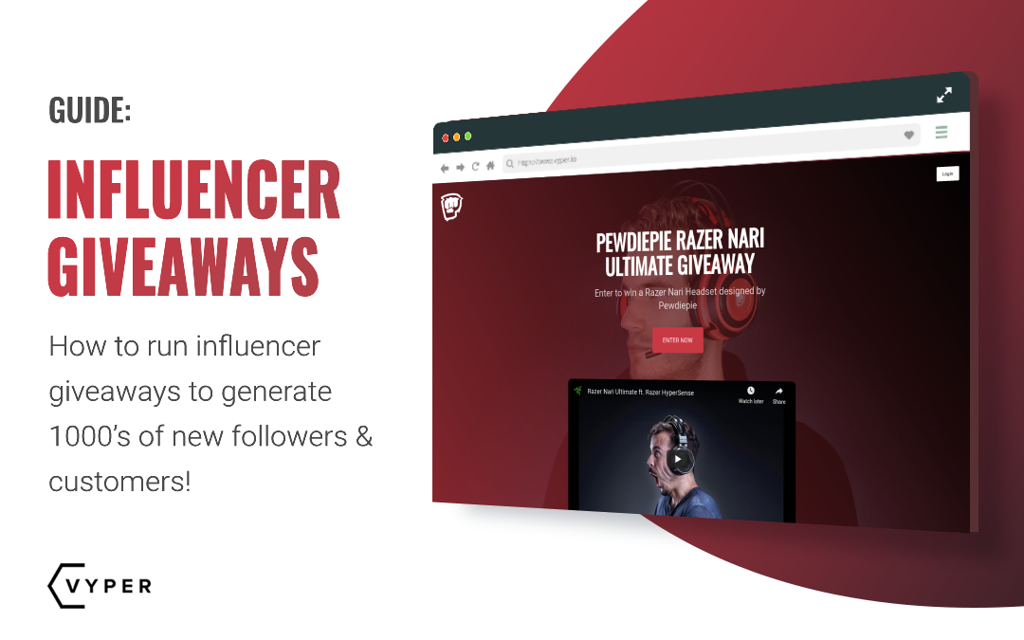 influencer giveaways